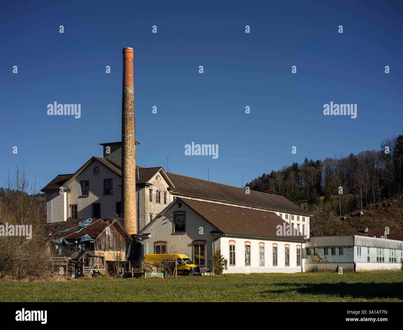 Schweiz, Kanton Zürich, ehemalige Industriefabrik, Umbau Stockfoto