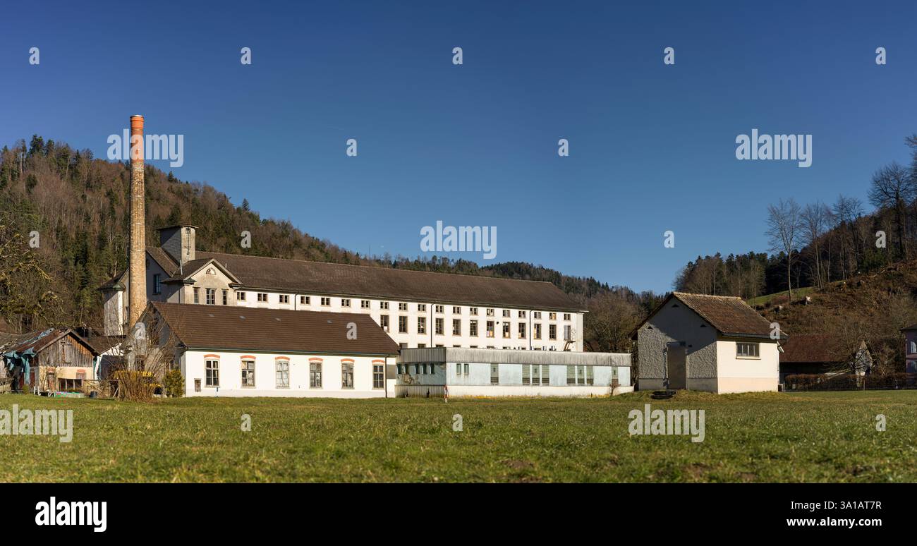 Schweiz, Kanton Zürich, ehemalige Industriefabrik, Umbau Stockfoto