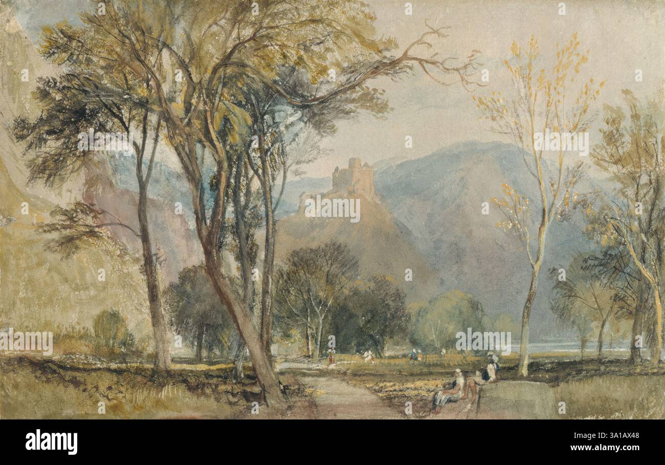 Marxburg, 1817. Stockfoto