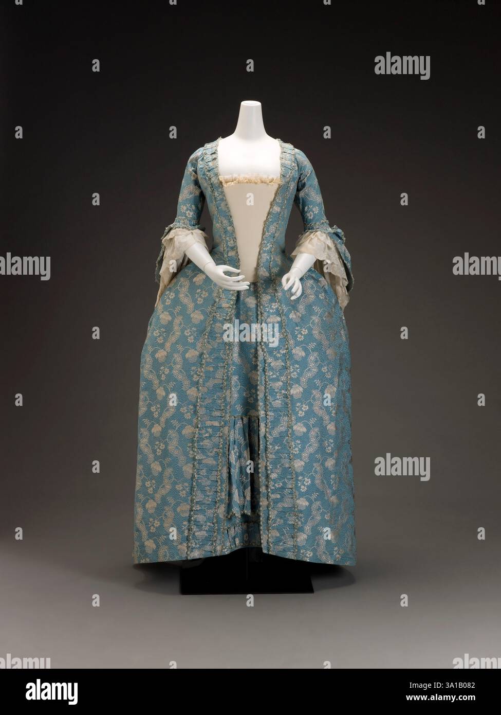 Kleid, ca. 1760. Stockfoto