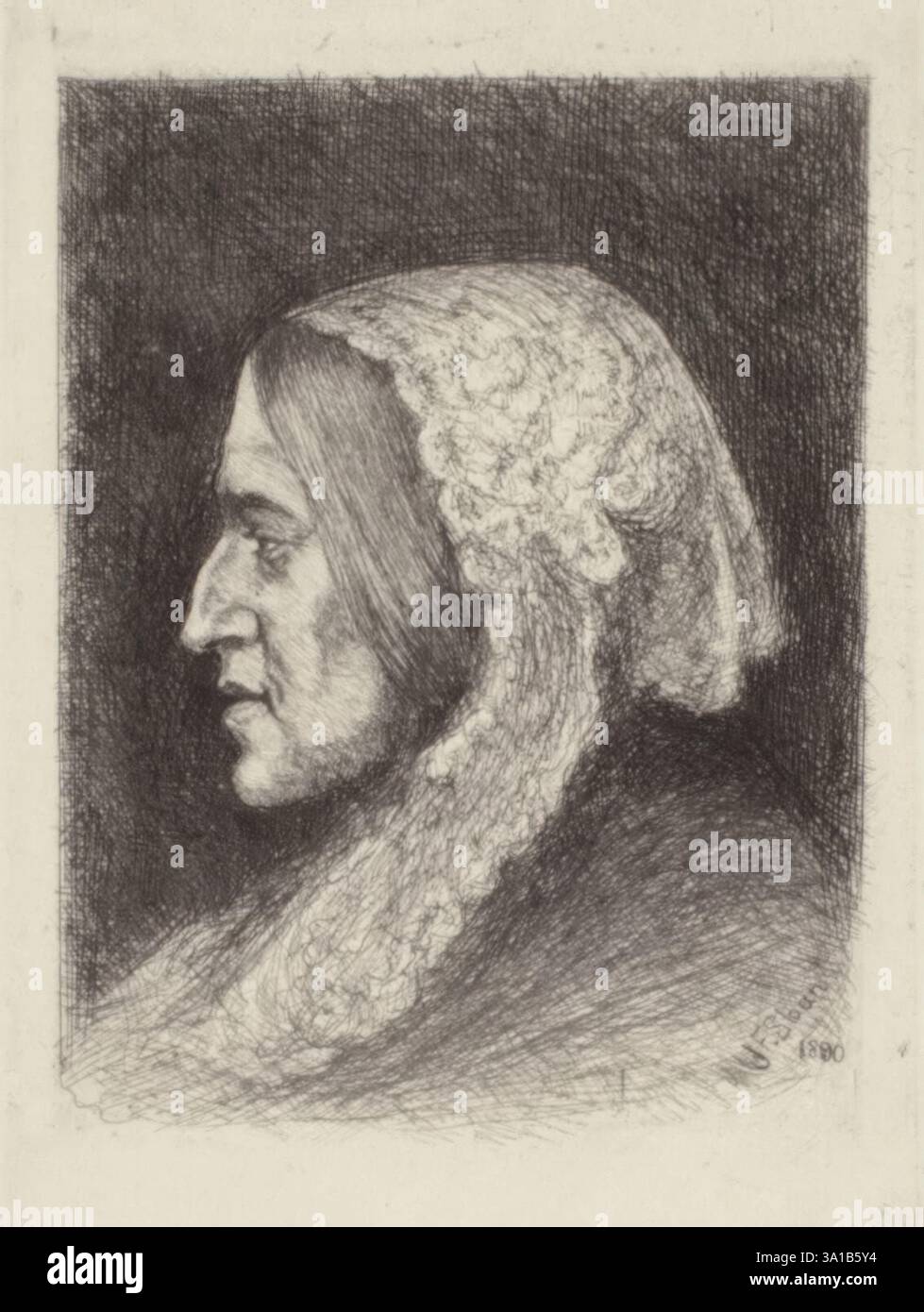 George Eliot, 1890. Stockfoto