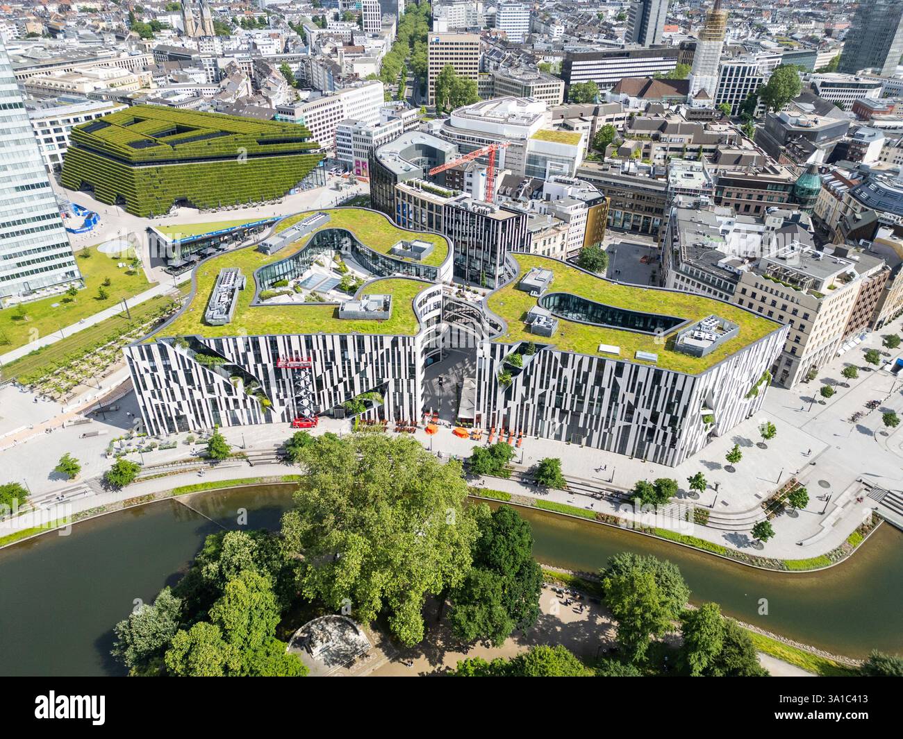 Kö-Bogen, Königsallee, Düsseldorf, Deutschland Stockfoto