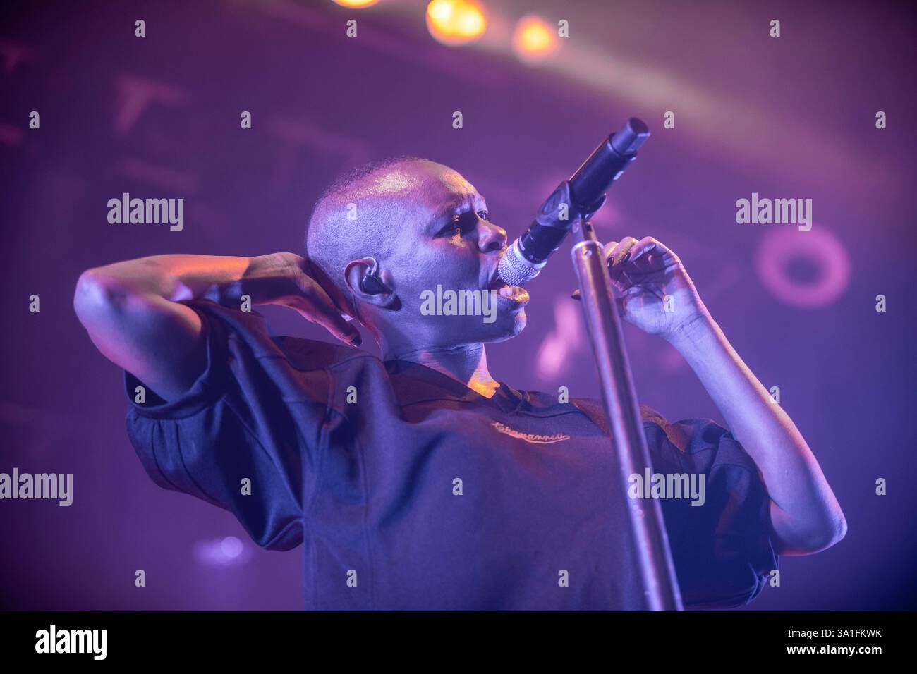 Skunk Anansie tritt im Sala Razzmatazz, Barcelona 4. März 2025 auf. Fotograf: Ale Espaliat Stockfoto