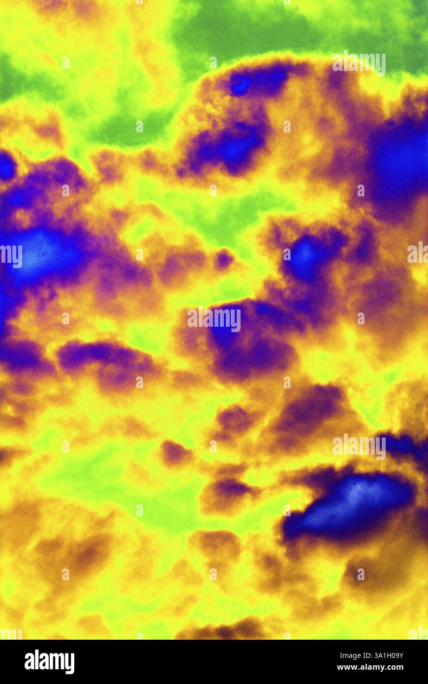 Farbenfroher Hintergrund, abstrakte Farben in Pune, Maharashtra, Indien, Asien Stockfoto