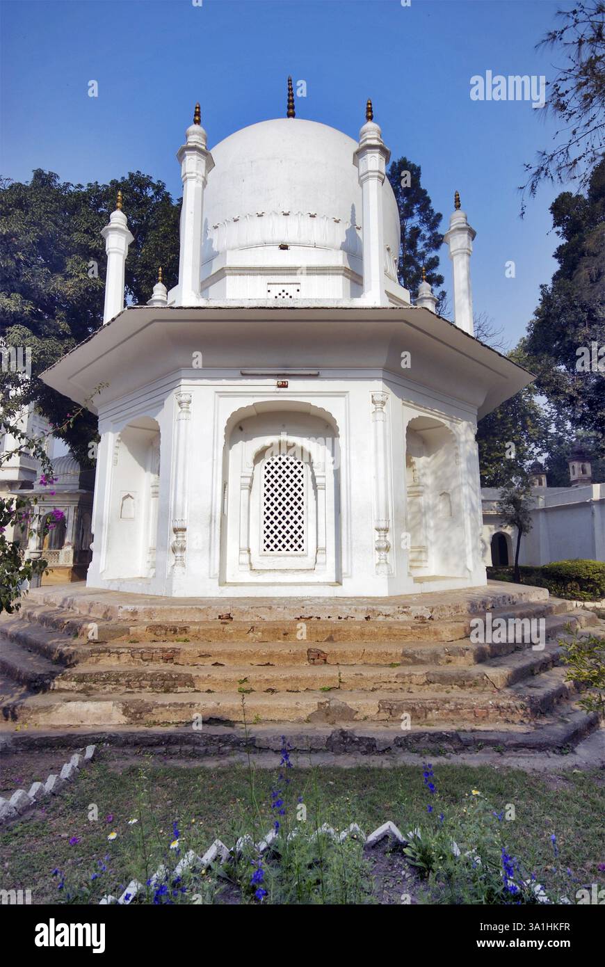 Sri Darbar Sahib (Gurudwara), Jhanda Chowk, Dehradun, Uttaranchal, Indien, Asien Stockfoto