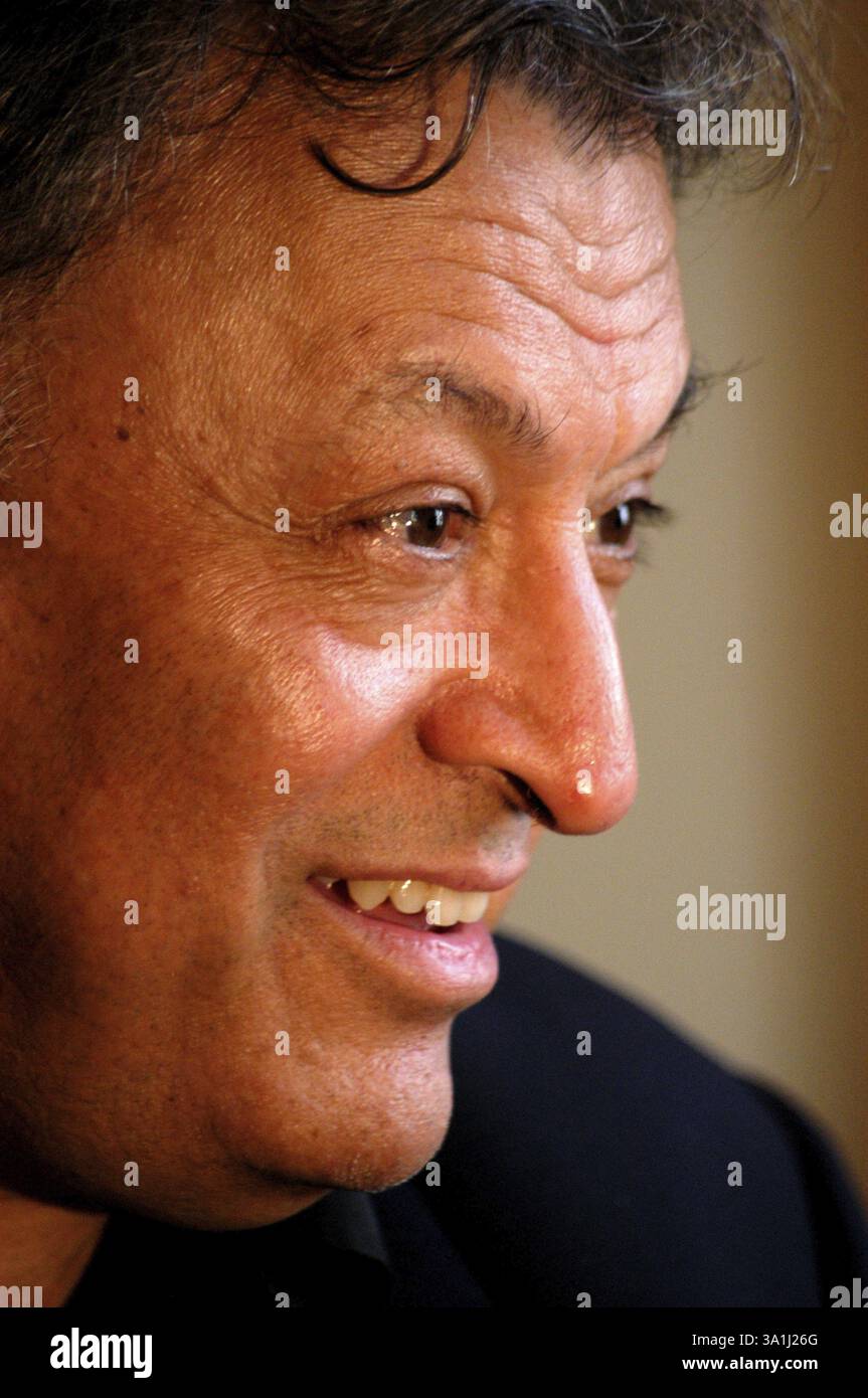 World reNAwned indischer Dirigent westlicher Klassik Zubin Mehta NA MR Stockfoto