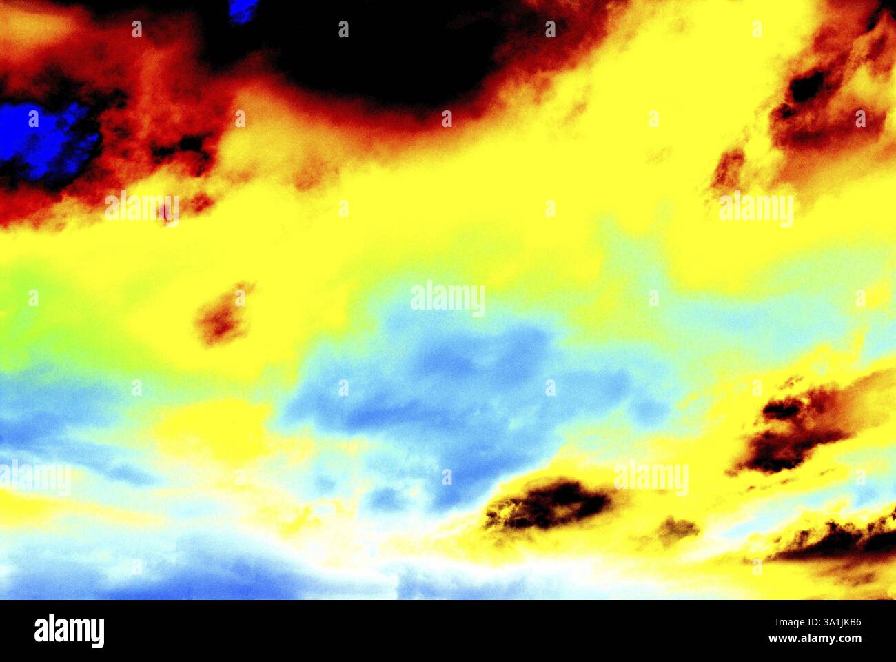 Farbenfroher Hintergrund, abstrakte Farben in Pune, Maharashtra, Indien, Asien Stockfoto
