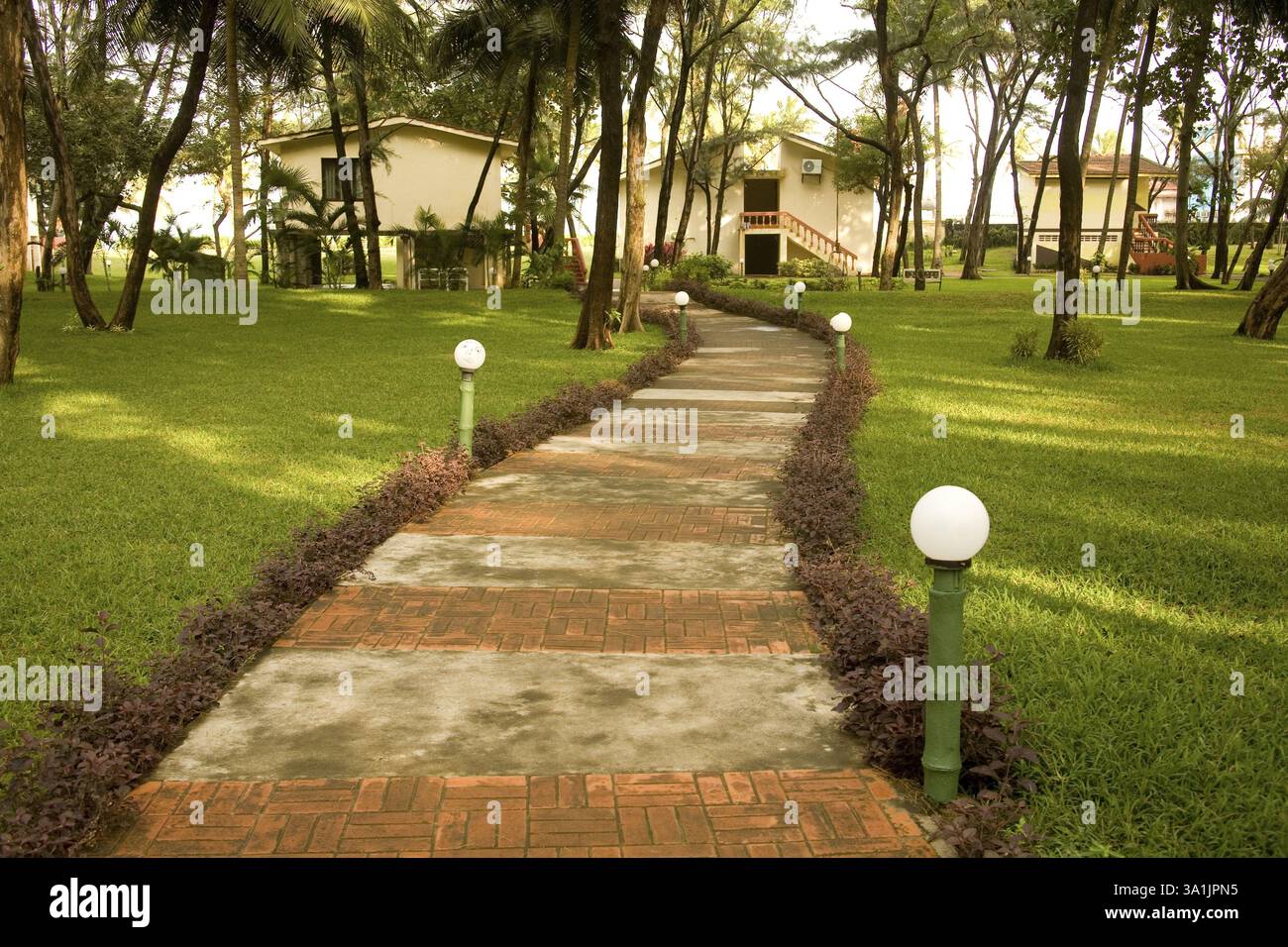 Golden Beach Resort, Chennai, Tamilnadu, Indien, Asien Stockfoto