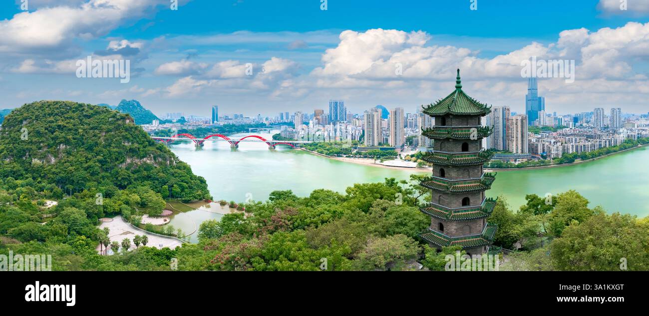 Panlong Mountain Park in Liuzhou, Guangxi, China Stockfoto