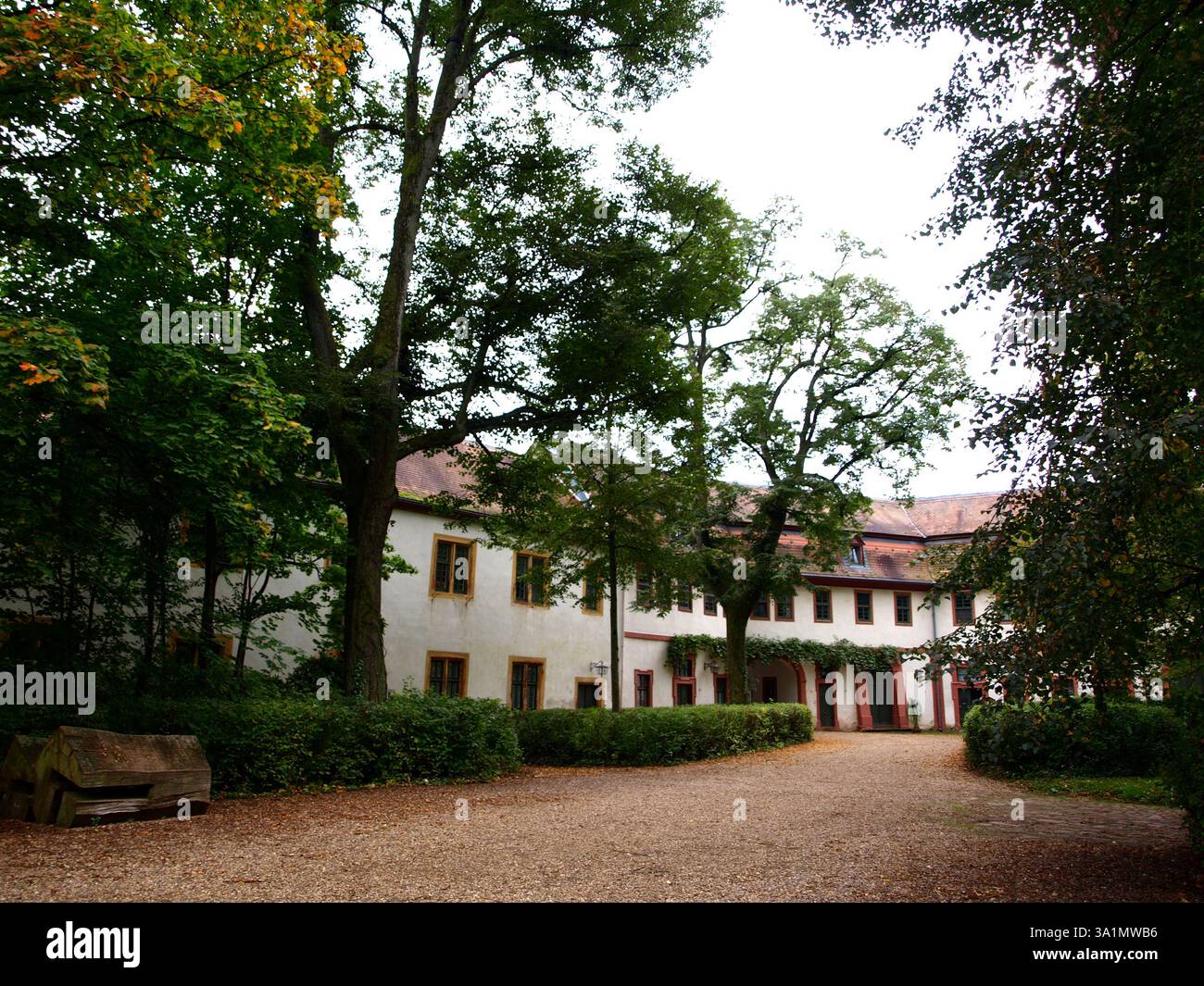 Schloss Fürstenau (Michelstadt). Die Burg wurde im 14. Jahrhundert vom Kurfürstentum Mainz zum Schutz errichtet. (Wiki) Stockfoto Schloss Fürstenau (Michelstadt). Die Burg wurde im 14. Jahrhundert vom Kurfürstentum Mainz zum Schutz errichtet. (Wiki) Stockfoto