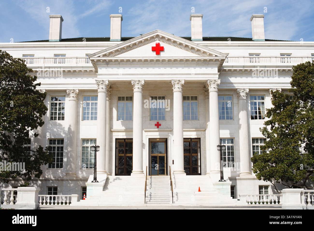 Gebäude des US-amerikanischen Roten Kreuzes, Washington, DC. Stockfoto