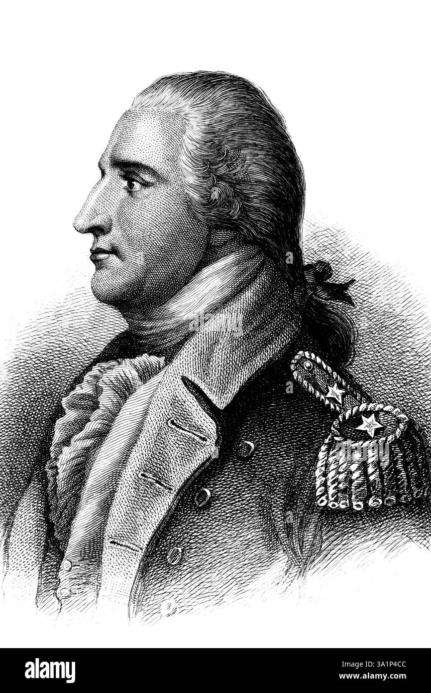 Benedict Arnold, Benedict Arnold (1741–1801) britischer Offizier, der im Amerikanischen Unabhängigkeitskrieg diente. Stockfoto