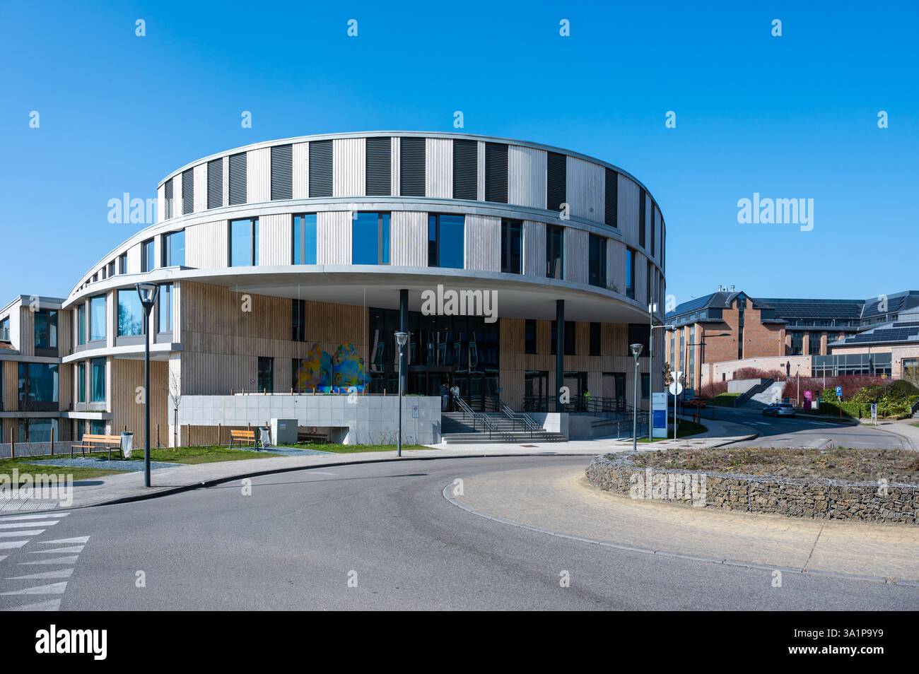 Psychiatrische Einrichtung des Universitätsinstituts Saint Luc, UC Louvain, Woluwe Saint Lambert, Region Brüssel-Hauptstadt, Belgien, 8. MÄRZ, 2025 Stockfoto