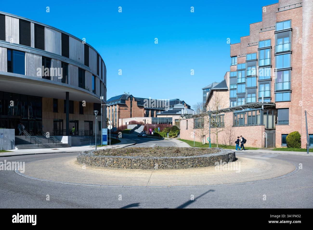 Psychiatrische Einrichtung des Universitätsinstituts Saint Luc, UC Louvain, Woluwe Saint Lambert, Region Brüssel-Hauptstadt, Belgien, 8. MÄRZ, 2025 Stockfoto