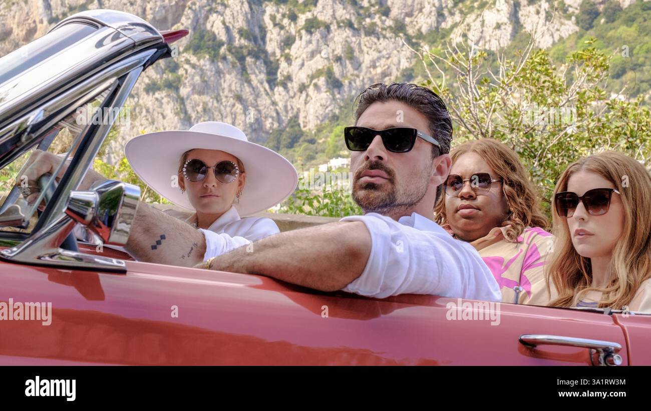 ANNA KENDRICK, BLAKE LIVELY, MICHELE MORRONE UND ALEX NEWELL IN ANOTHER SIMPLE GAVOR (2025), REGIE: PAUL FEIG. Quelle: Amazon MGM Studios / Lionsgate / Album Stockfoto