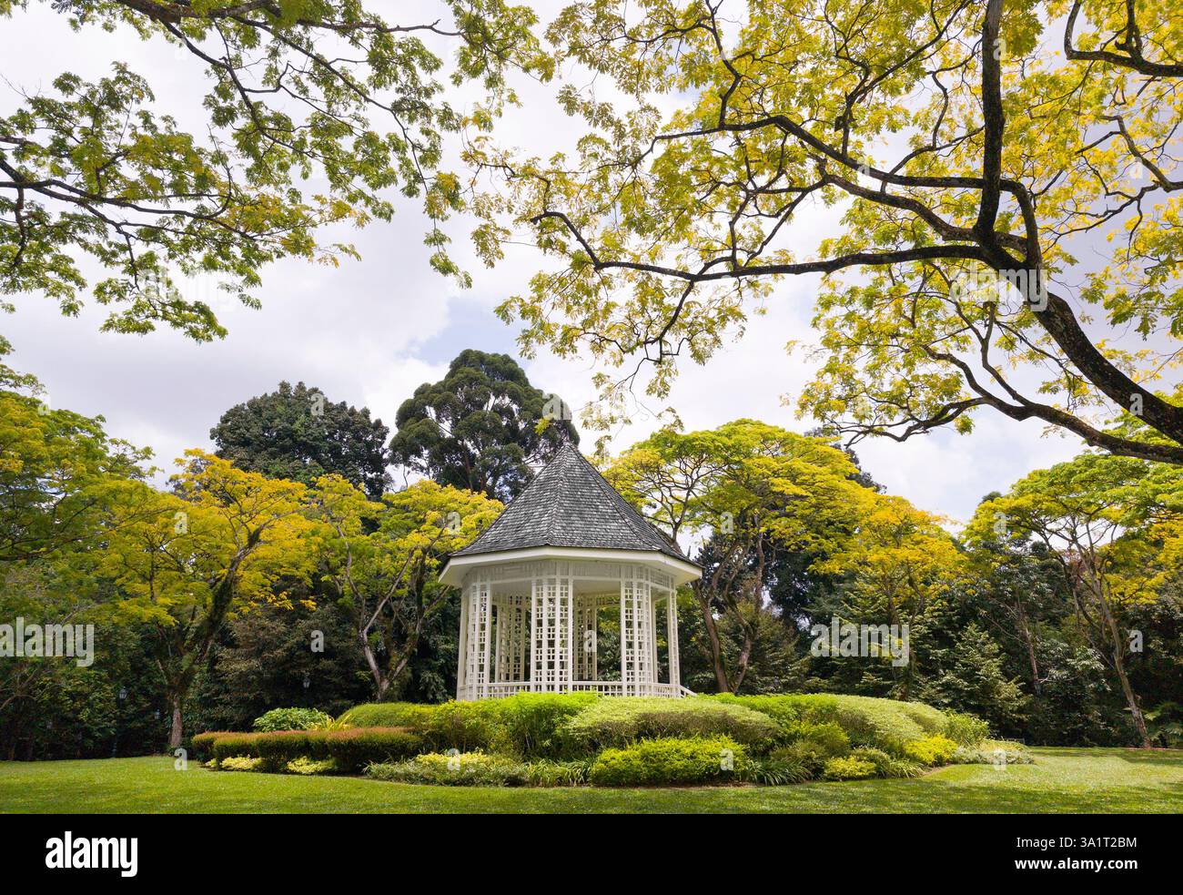 Bandstand im Botanischen Garten von Singapur Stockfoto