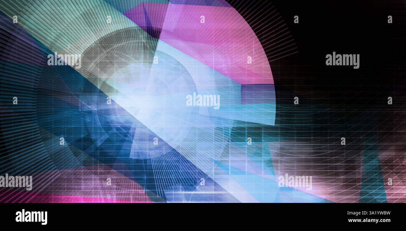 Werbung Netzwerk Stockfoto