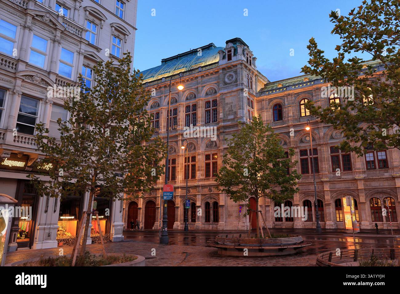 Wiener Staatsoper, berühmtes Opernhaus in Wien (Wien), Österreich Stockfoto