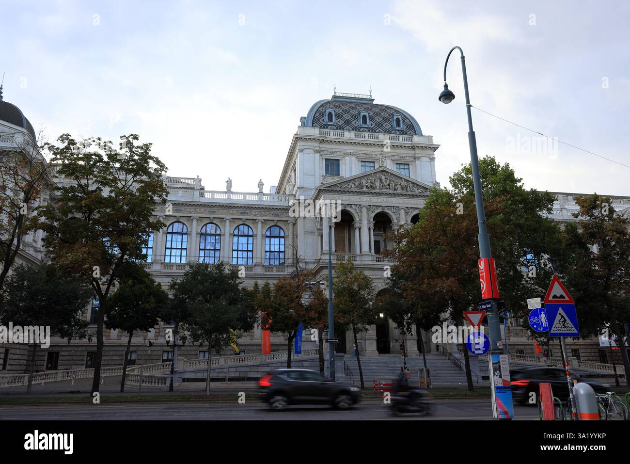 Universität Wien (Universität Wien), eine öffentliche Lehr- und Forschungseinrichtung in Wien (Wien), Österreich Stockfoto