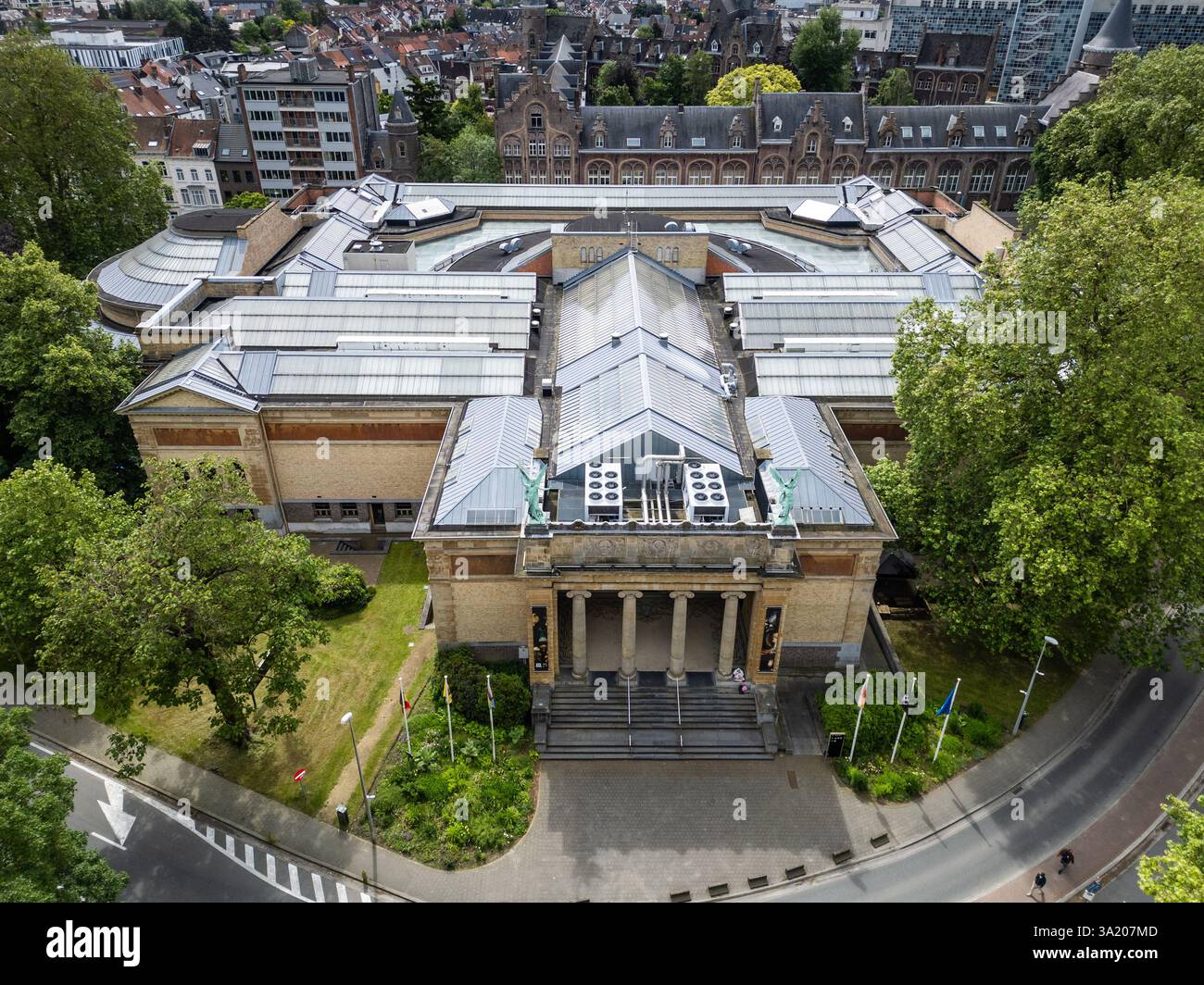 Museum der bildenden Künste Gent, Museum voor Schone Kunsten, Gent, Belgien Stockfoto