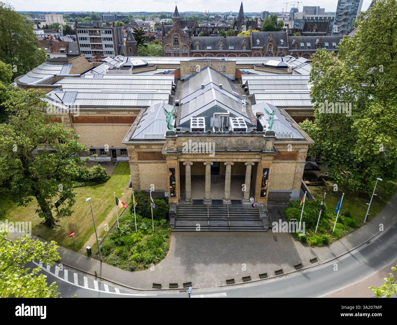 Museum der bildenden Künste Gent, Museum voor Schone Kunsten, Gent, Belgien Stockfoto