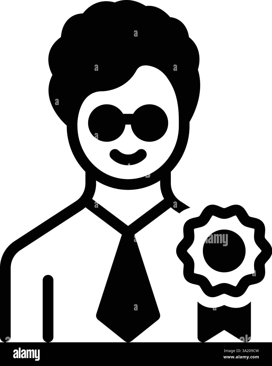Symbol für Profi, Experten Stock Vektor