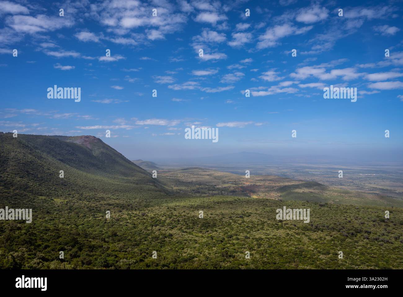 Der Great Rift Valley View Point, Kenia Stockfoto