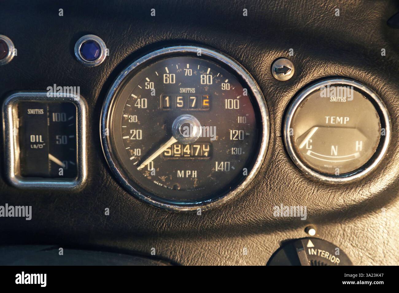 MG C Roadster 3,0 (1969) Garage Find, Dorset, England, Großbritannien, Großbritannien, Europa Stockfoto