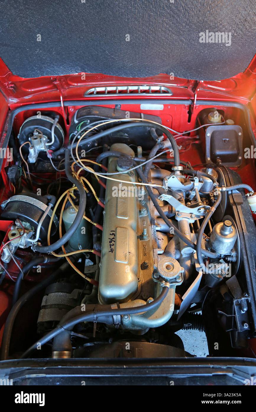 MG C Roadster 3,0 (1969) Garage Find, Dorset, England, Großbritannien, Großbritannien, Europa Stockfoto