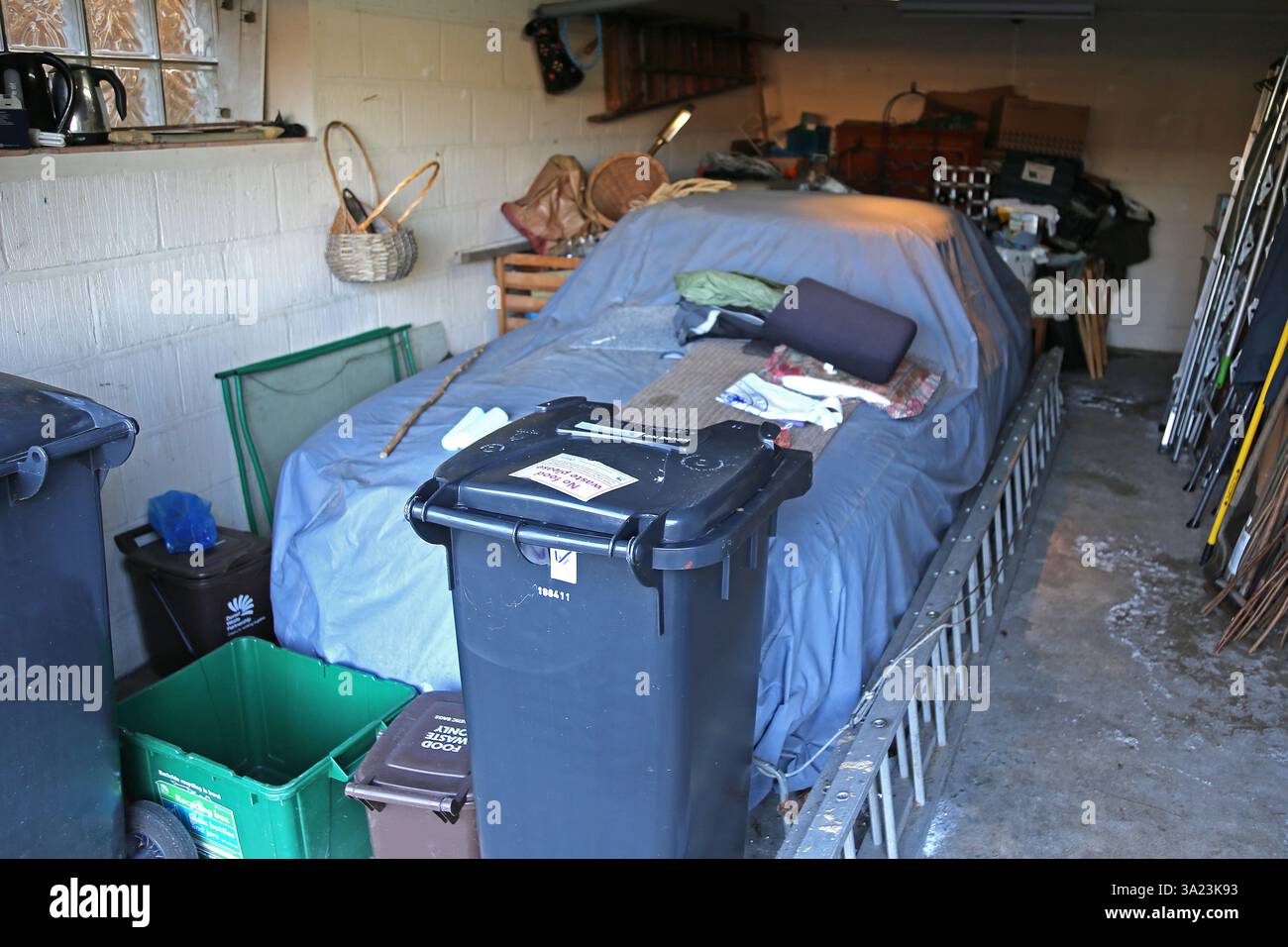 MG C Roadster 3,0 (1969) Garage Find, Dorset, England, Großbritannien, Großbritannien, Europa Stockfoto