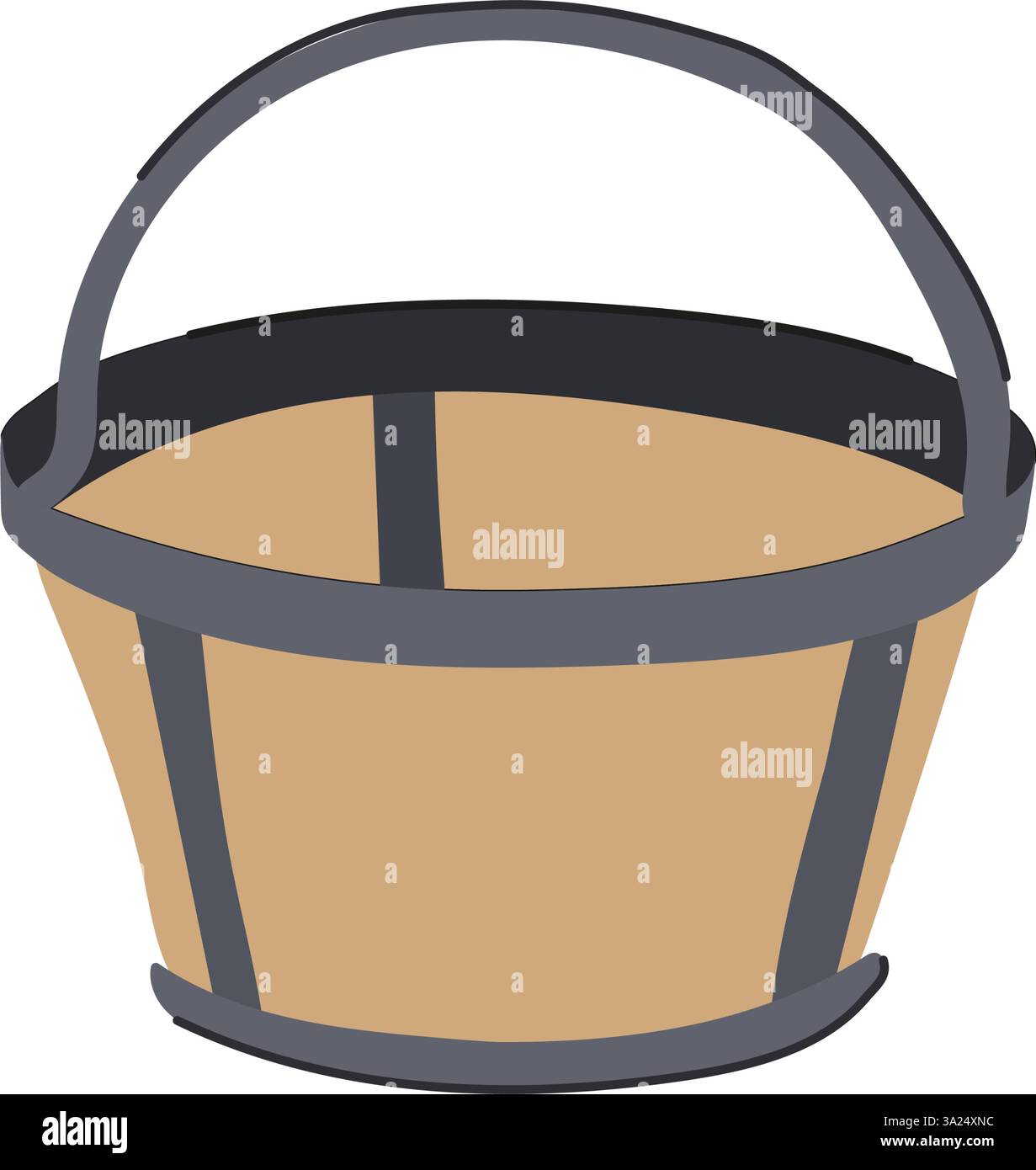 Umwelt wiederverwendbarer Kaffeefilter Cartoonvektor Illustration Stock Vektor