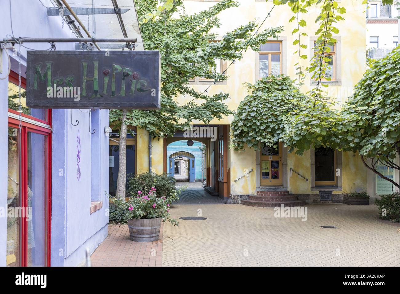 Kunsthofpassage, Hof des Lichts, Dresden, Sachsen, Deutschland Europa Stockfoto