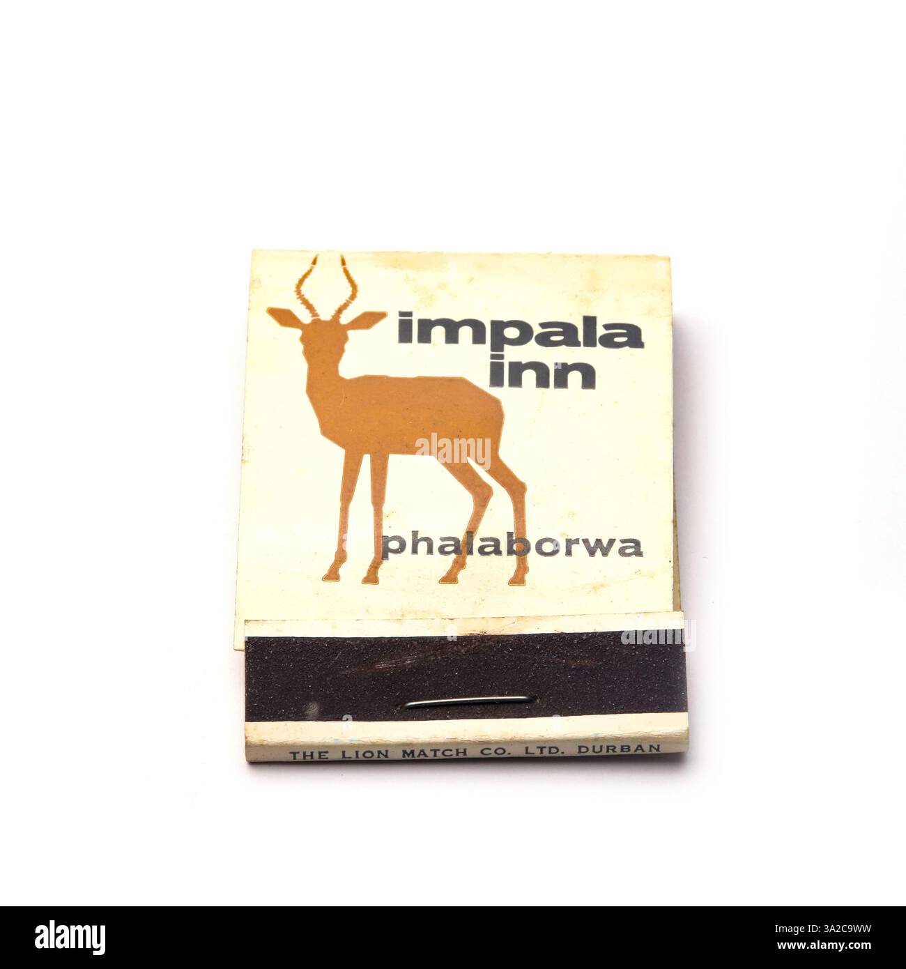 Impala Inn, Phalaborwa, Jahrbuch aus den 1960er Jahren Stockfoto