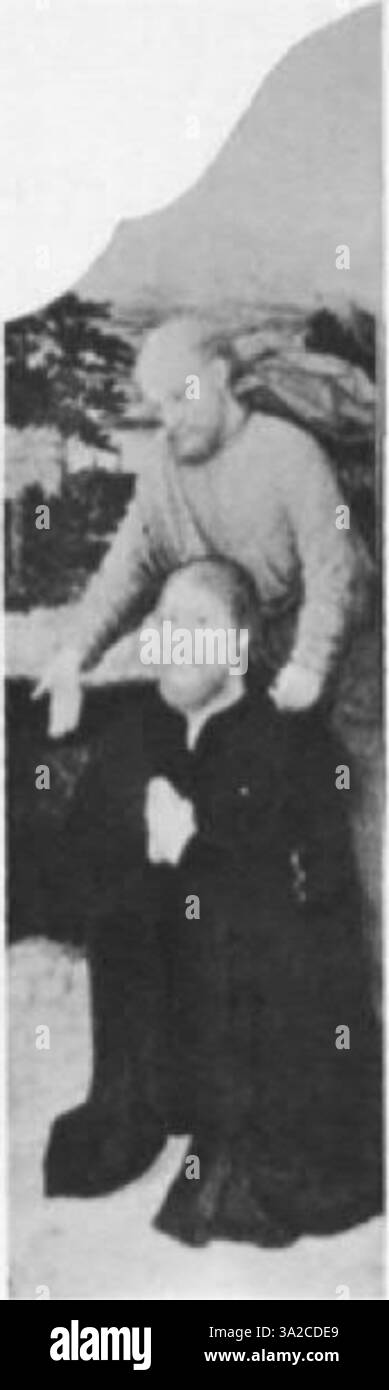 Adriaen Ysenbrants Gemälde aus der Antwerpener Manierzeit demonstriert die detaillierte, realistische Darstellung von Figuren und Umgebungen. Die Textur und der emotionale Ausdruck des Künstlers zeigen die Entwicklung von der gotischen Kunst bis zur Renaissance, wobei religiöse oder historische Elemente im Mittelpunkt der Szene stehen. Stockfoto