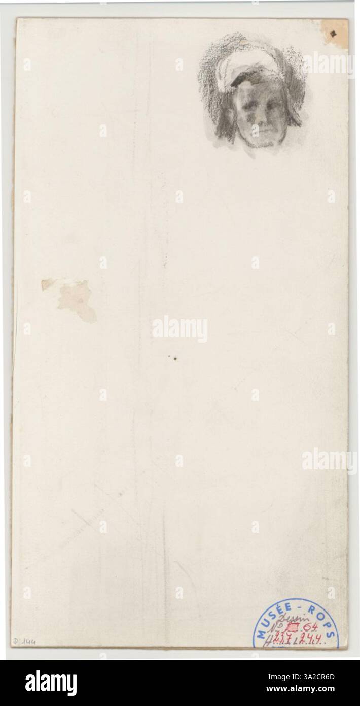 Dieses Porträt einer Frau zeichnet sich durch sanfte Töne und zarte Schattierungen aus, die ein Gefühl von Verletzlichkeit und Intimität im Motiv schaffen. Stockfoto