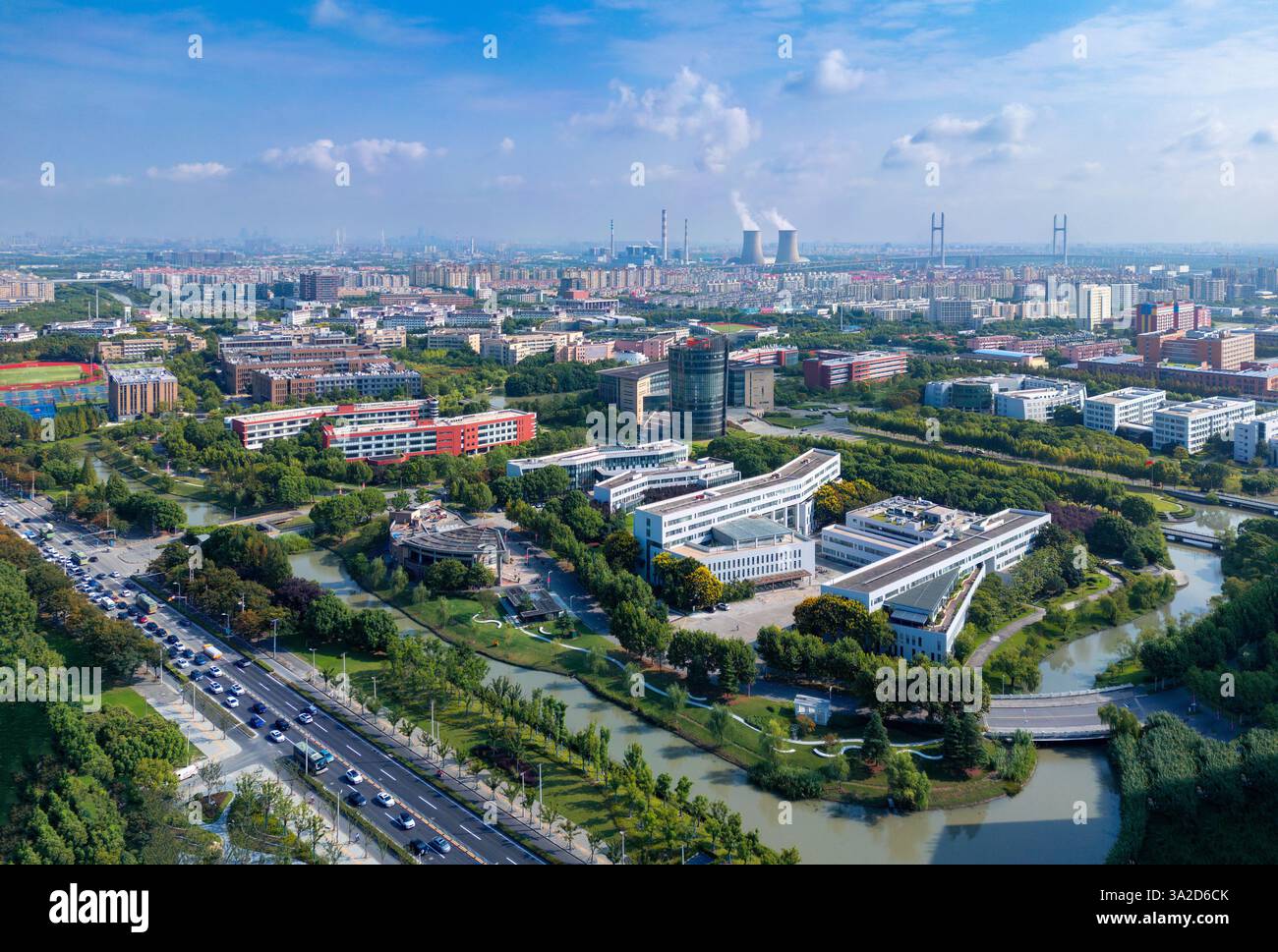 Minhang Campus, East China Normal University, Shanghai, China Stockfoto