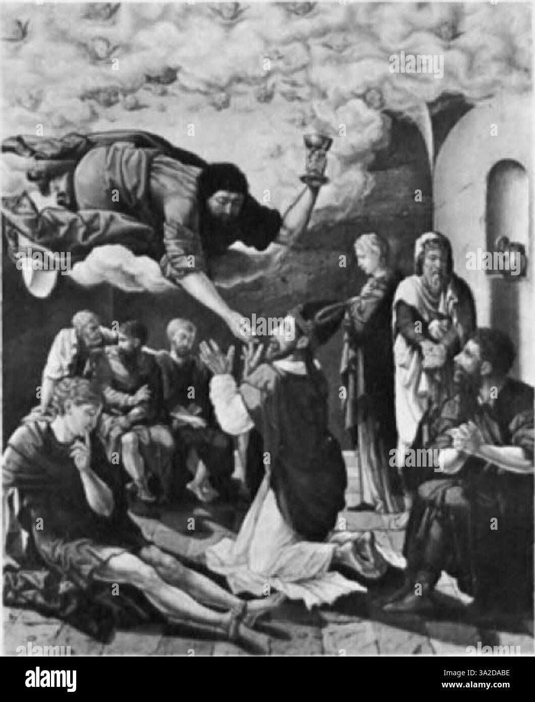 Dieses Werk von Antonis Mor unterstreicht seine Liebe zum Detail sowohl im Gesichtsausdruck als auch in der Kleidung, Schlüsselelemente seines Ansatzes an den Realismus der nördlichen Renaissance. Stockfoto