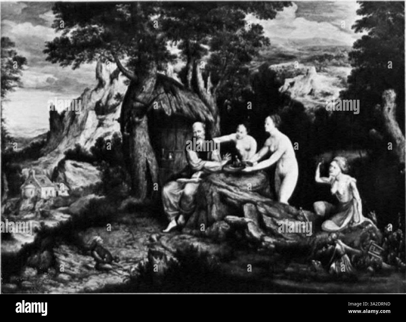 Antonis Mors Beherrschung der Textur und des Lichts zeigt sich in diesem Porträt, das die individuellen Merkmale des Motivs und das Wesen des Realismus der nördlichen Renaissance einfängt. Stockfoto