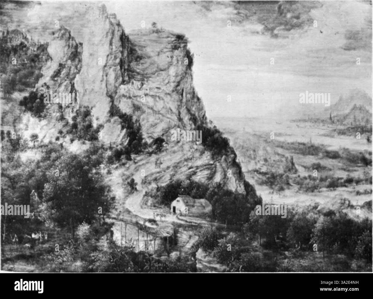 Dieses Porträt von Antonis Mor zeichnet sich durch seine detaillierte Darstellung von Stofftexturen und Gesichtszügen aus, die die hohen Standards des Realismus der nördlichen Renaissance widerspiegeln. Stockfoto
