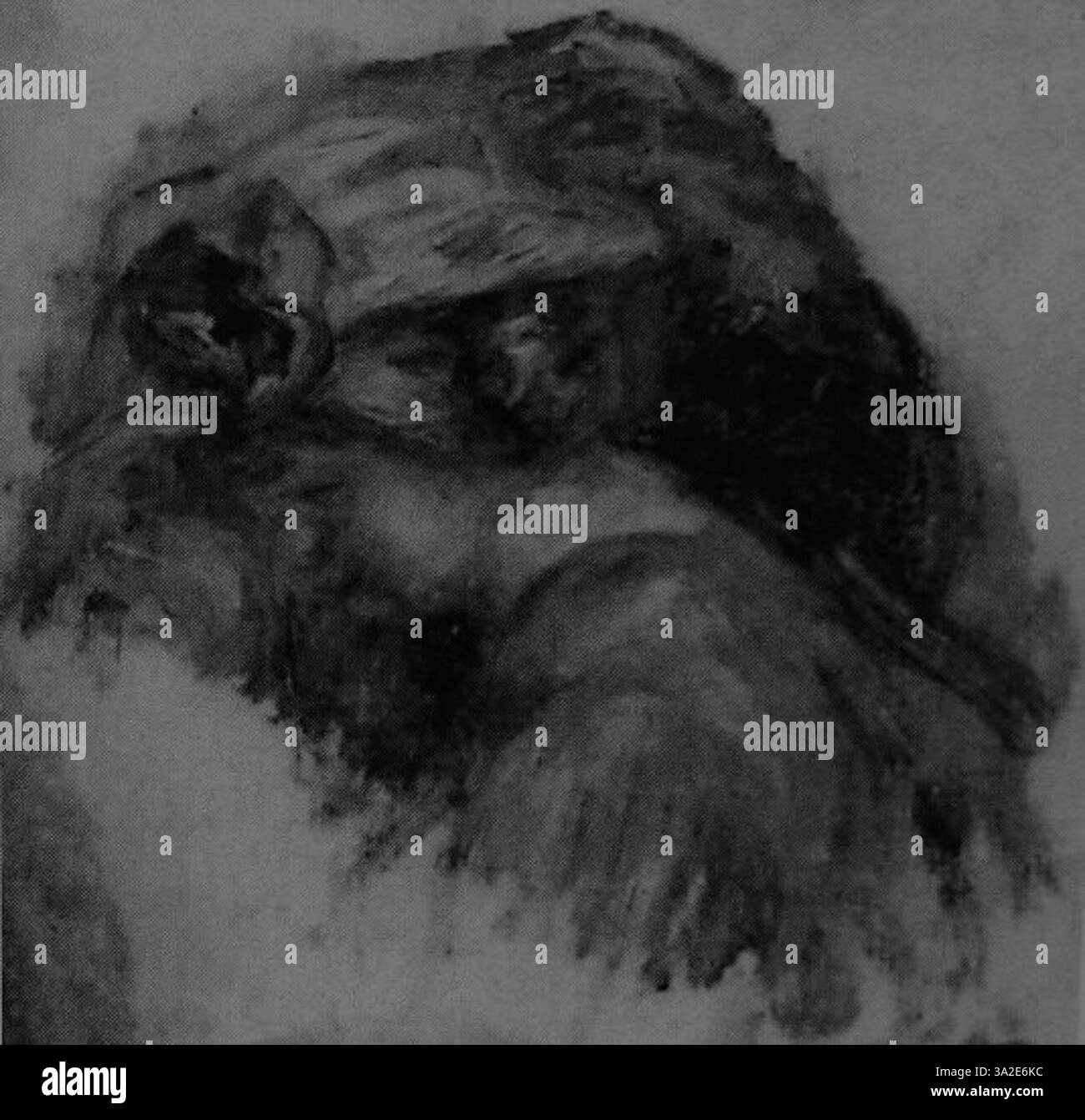 Dieses Gemälde von Pierre-Auguste Renoir (1841–1919) zeigt seine charakteristische Verwendung lebendiger Farben und fließender Pinselarbeiten. Das Werk hebt die Energie und Bewegung einer lebendigen Szene hervor. Stockfoto