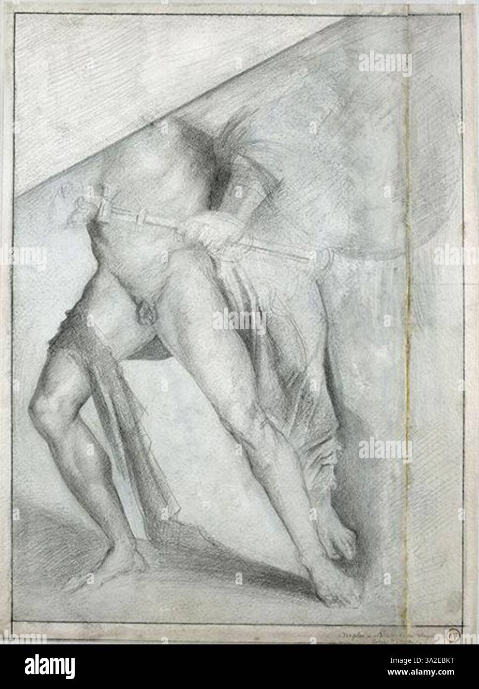 „Achille et Agamemnon“ von Gustave Moreau beschreibt die intensive Auseinandersetzung zwischen den beiden griechischen Helden Achilles und Agamemnon aus Homers Ilias. Das Gemälde betont ihre mächtigen Persönlichkeiten und Konflikte. Stockfoto