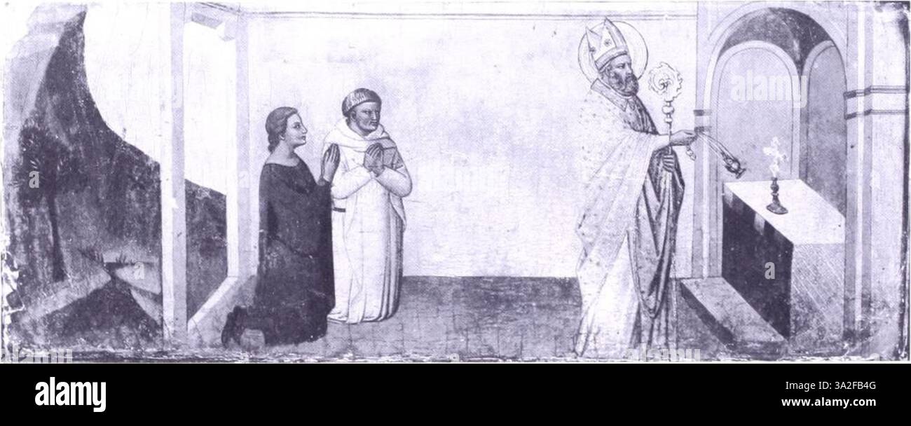 Lorenzo Monacos Werk von ca. 1370 bis 1425 zeigt sakrale Figuren und