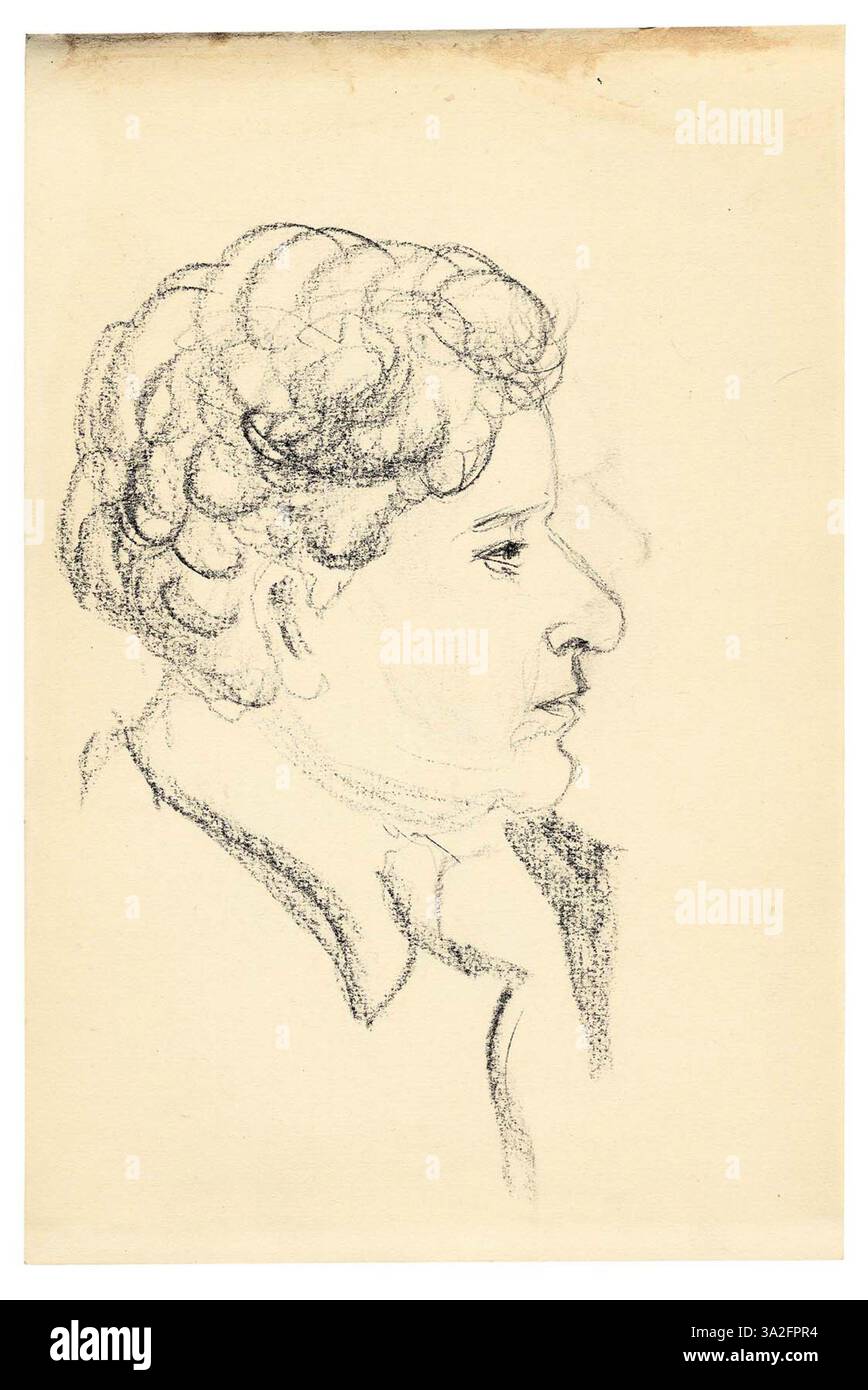 CR 297-03v von Arnold Schönberg veranschaulicht seine Zwölftonmethode mit komplexen harmonischen Strukturen und dissonanten melodischen Mustern, die sein Vermächtnis in der Evolution der klassischen Musik des 20. Jahrhunderts untermauert. Stockfoto