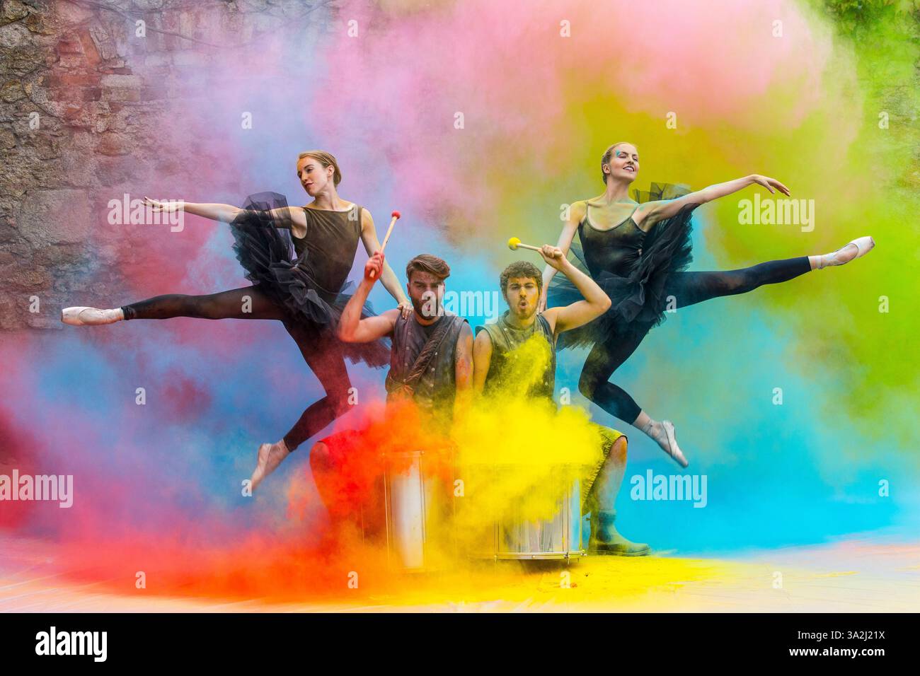 Ballettperformance Stockfoto