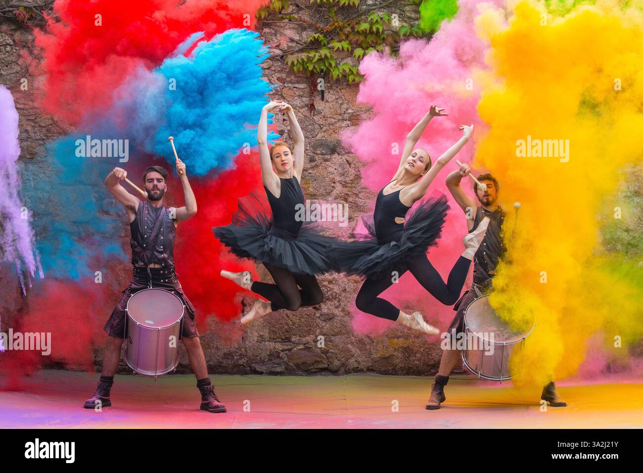 Ballettperformance Stockfoto