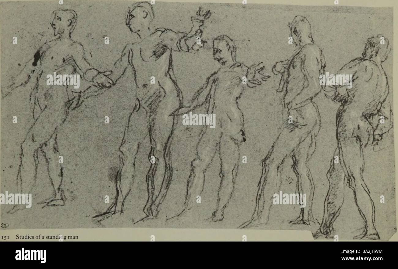 Paolo Veroneses Werk zeigt ein religiöses oder historisches Thema, präsentiert mit dramatischer Beleuchtung, lebhaften Farben und komplizierten Details, die die Kunstfertigkeit der venezianischen Renaissance veranschaulichen. Stockfoto