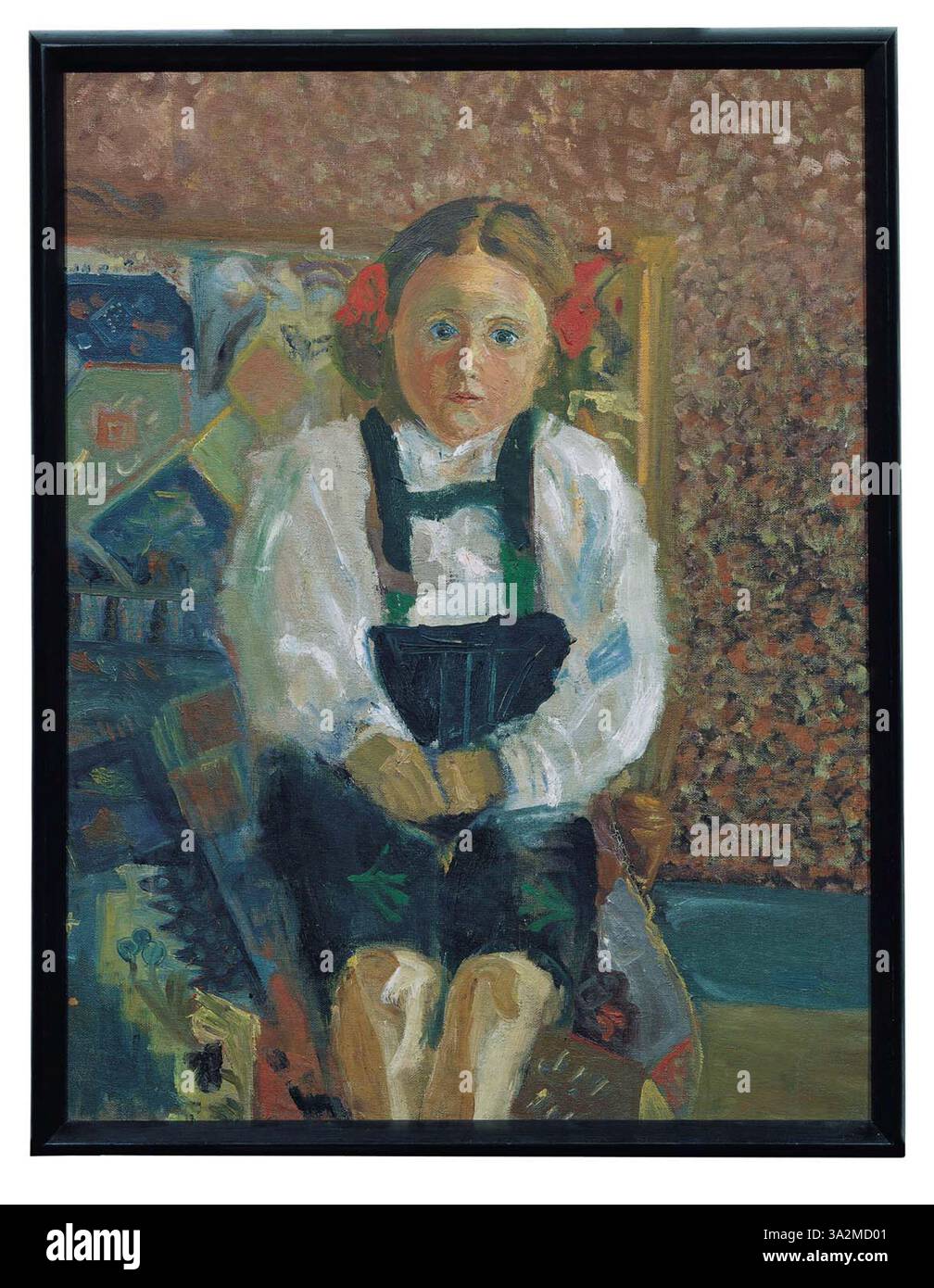 Das Bild zeigt Arnold Schönberg, den Komponisten, der für seine Zwölftonmethode bekannt ist, die Tonalität und Komposition in der westlichen Klassik im 20. Jahrhundert neu definierte. Stockfoto