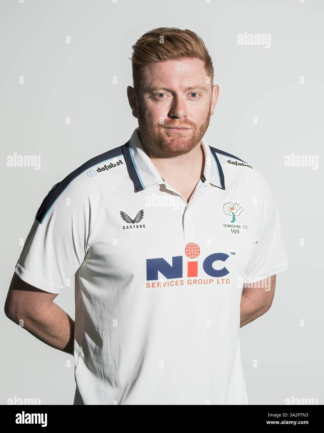 Jonny Bairstow. Yorkshire CCC Fotoruf. Headingley Stadium, Leeds, Großbritannien. Mark P Doherty/Gefangene Lichtfotografie. Stockfoto