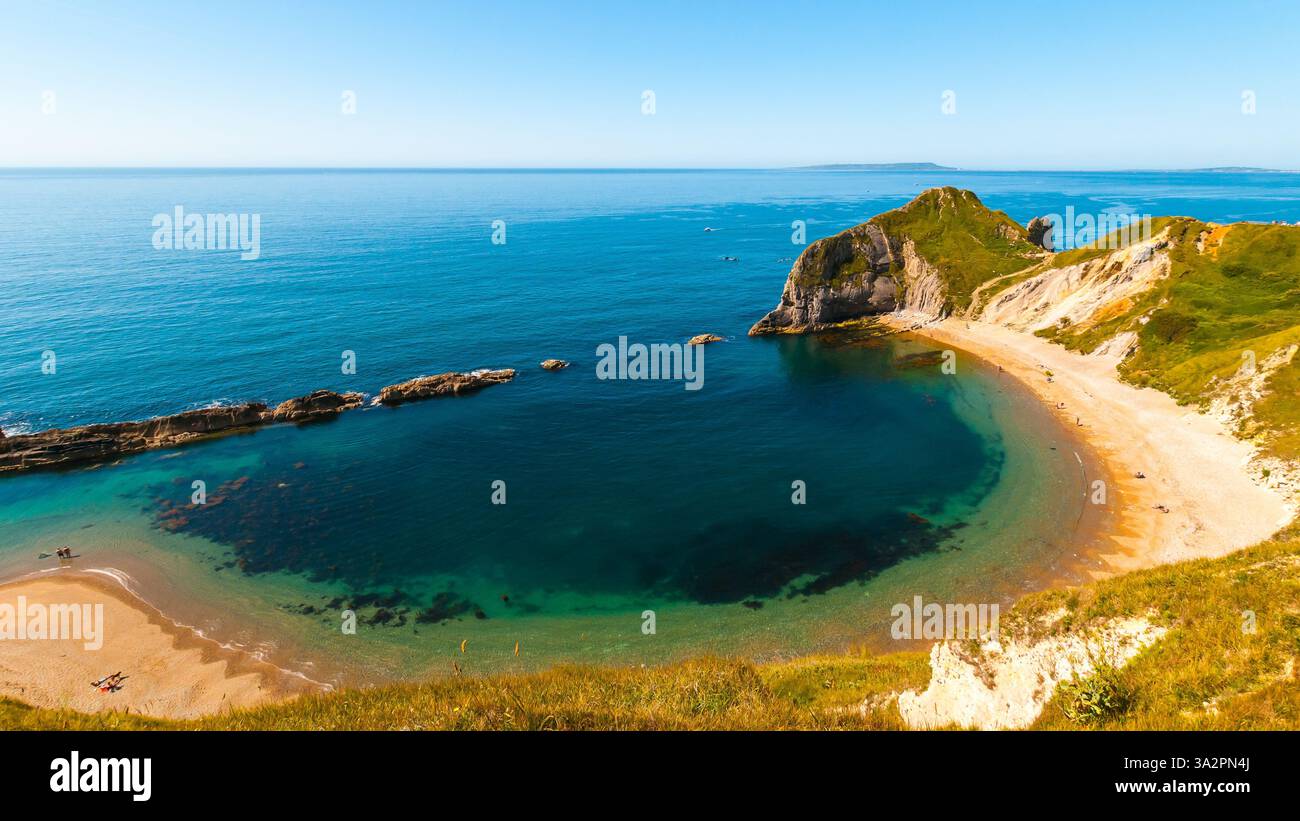 Man O' War Strand Stockfoto