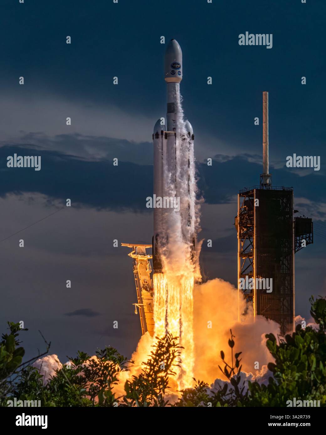 NASA SLS Artemis 2 Moon Mission Stockfoto